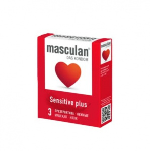 Masculan Sensitive plus Нежные 3 шт