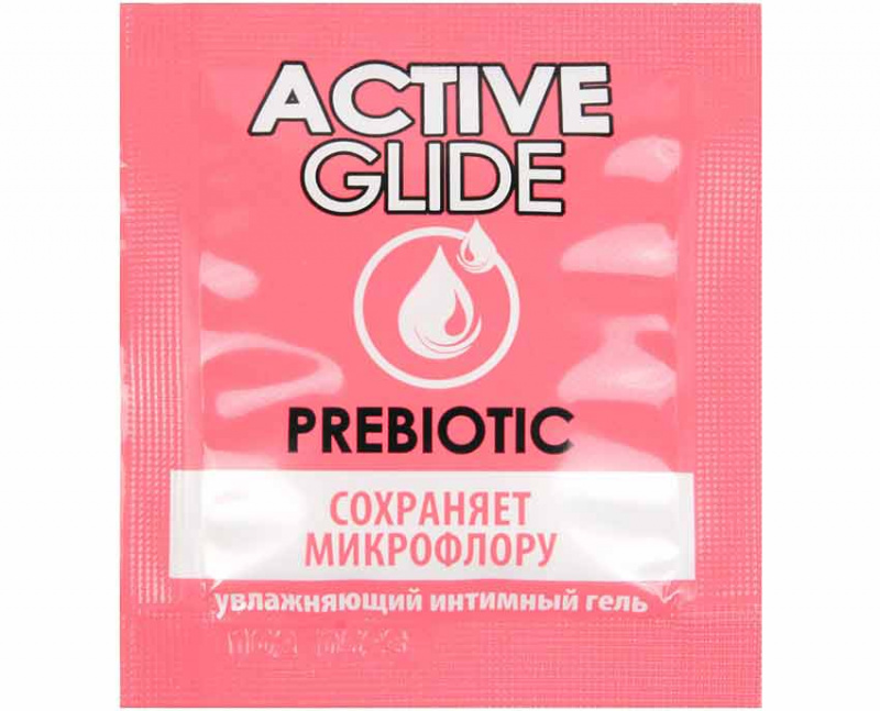 Увлажняющий интимный гель Active Glide Prebiotic, 3 гр