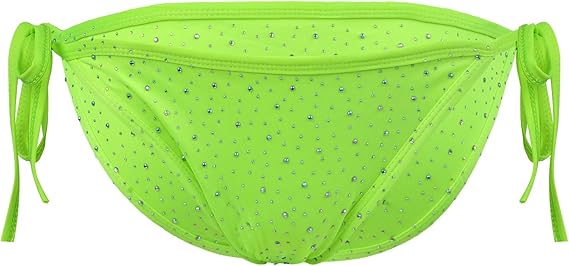 EroHot Crystal Комплект Meggy со стразами неоновый зеленый