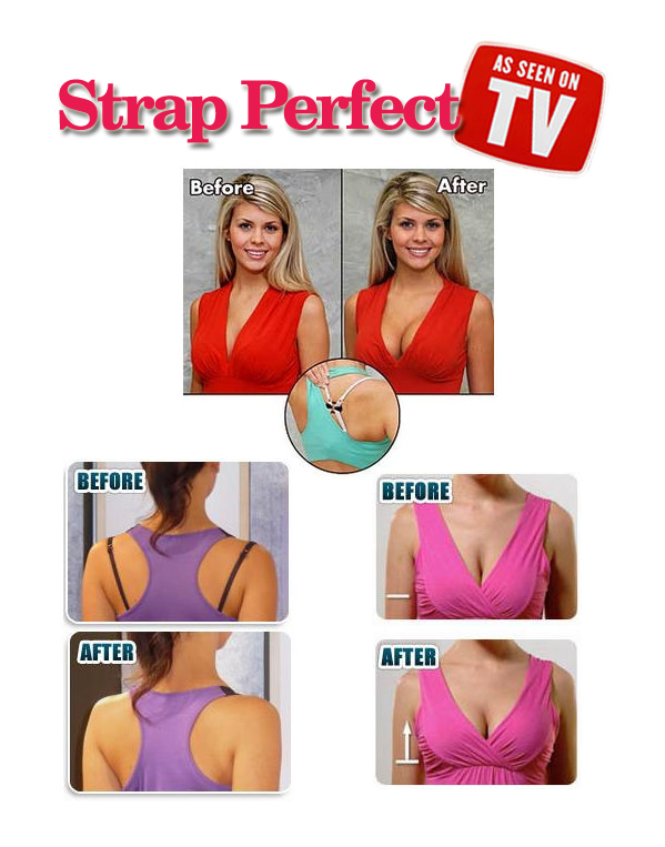 Зажимы-стяжки для лямок бюстгальтера, круглые 3шт