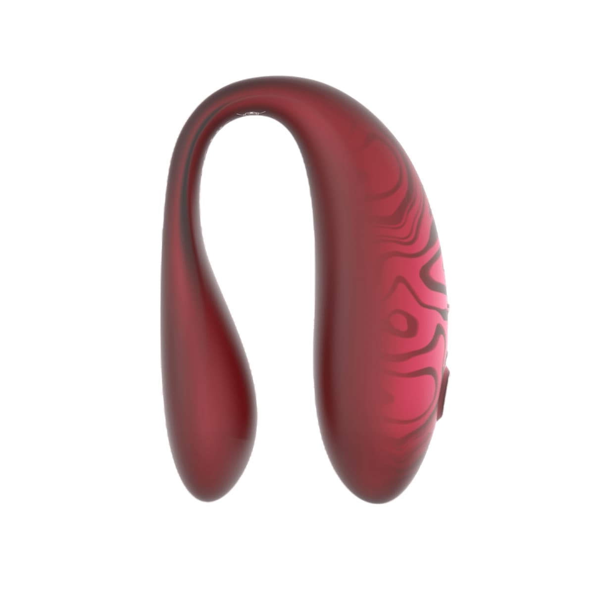 Парный вибромассажер TWIN+ Red с пультом ДУ и управлением через приложение