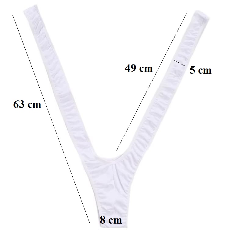 Боди мужское эротическое "Adam" белое