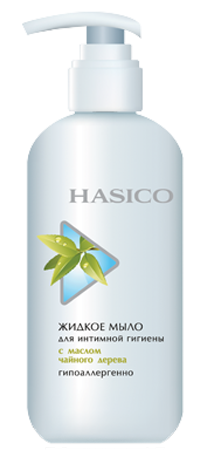 Мыло интимное "Hasico" масло чайного дерева, 250 мл