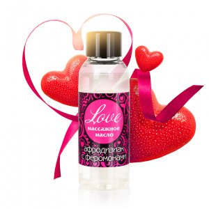 Масло массажное LOVE с феромонами, 75 мл