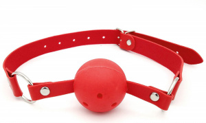 Кляп с шаром "Prank Red" красный