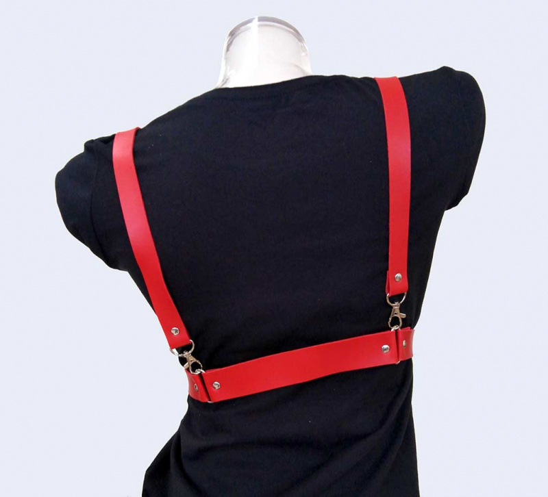 Портупея "Taylor" красная