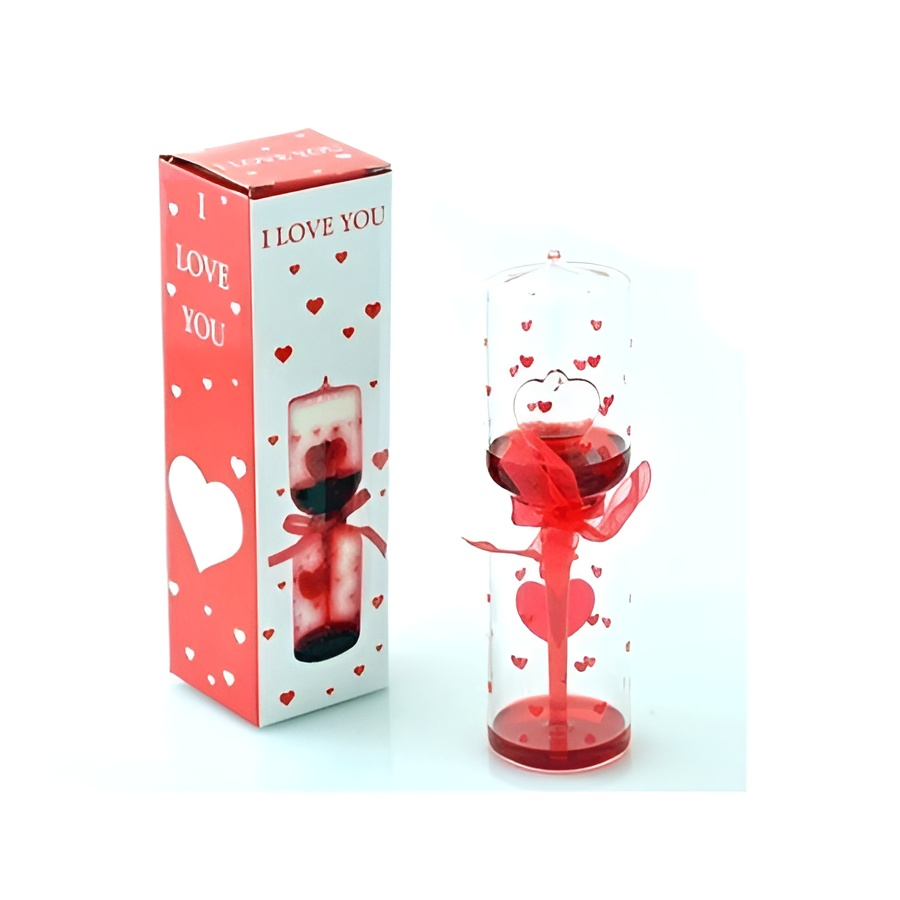 Тепловой фонтан "Я тебя люблю!"