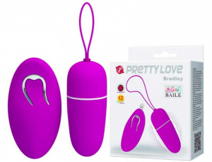 Виброяйцо PRETTY LOVE Bradley, 12 функций 