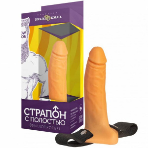 Страпон с полостью (фаллопротез) №3