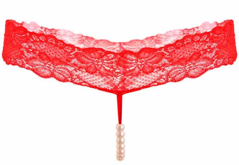 Трусы женские с бусами "Pearl"