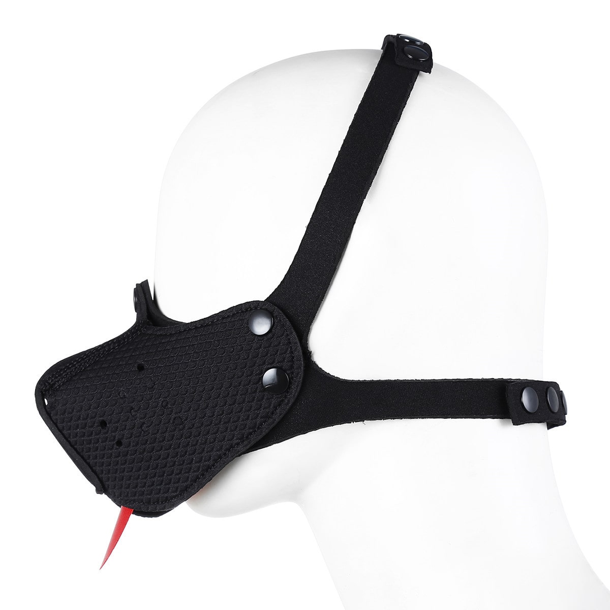 Маска игровая Dog Mask black, черная