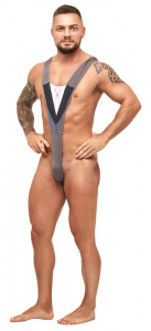 Боди эротическое мужское "Джентльмен" с галстуком