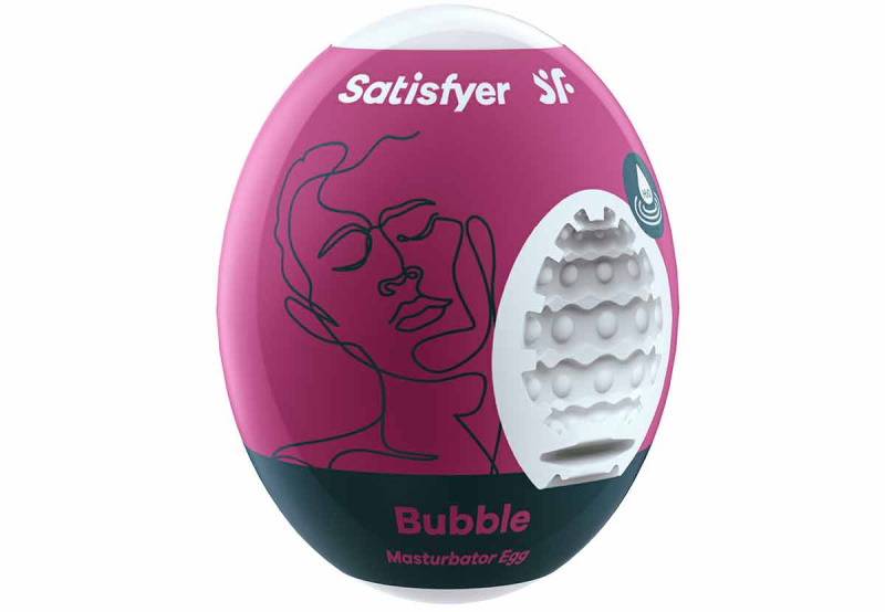 Satisfyer Мини-мастурбатор Egg Single Bubble