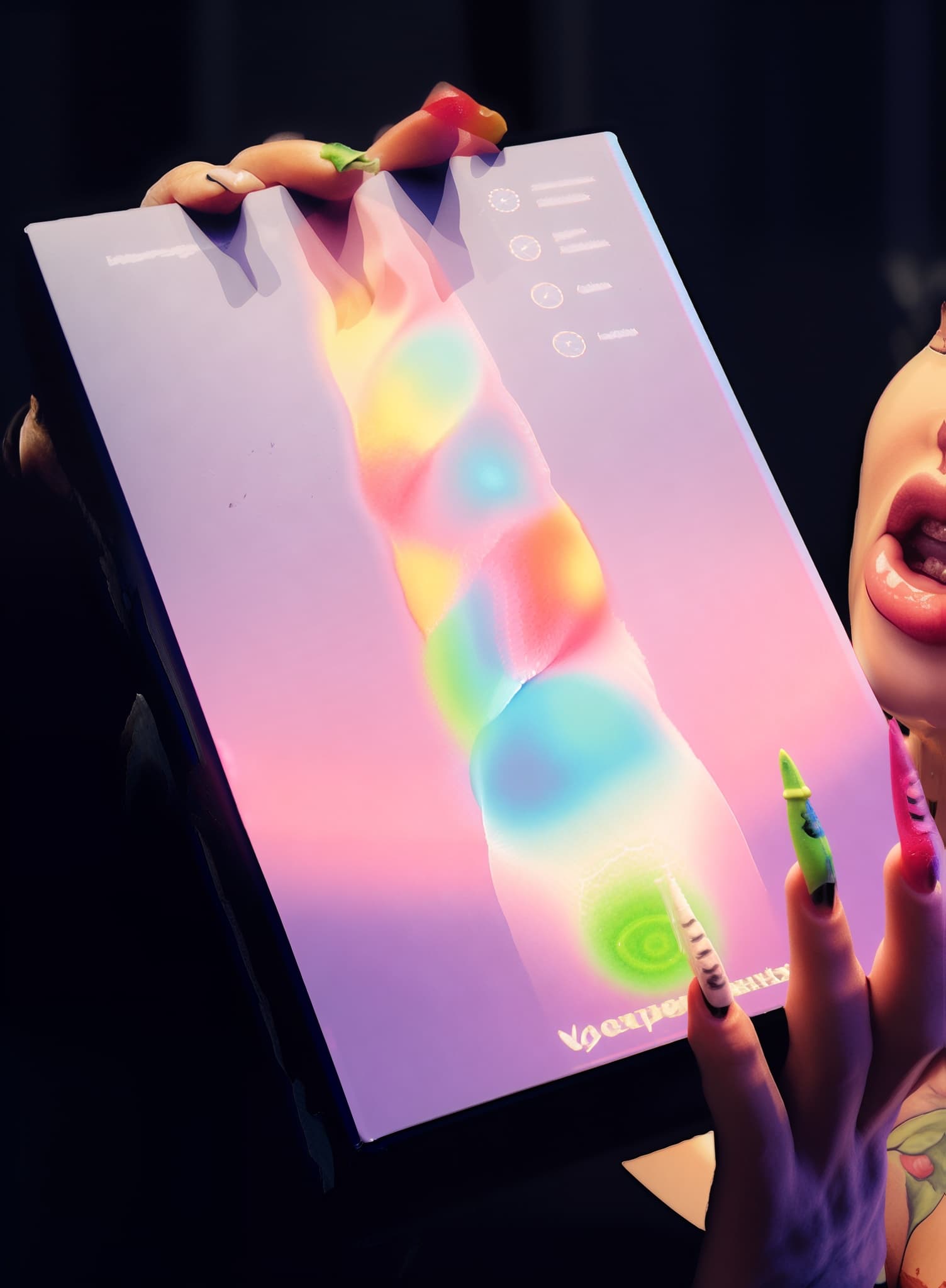 Sexperiments Вибратор с подсветкой HornyGlow