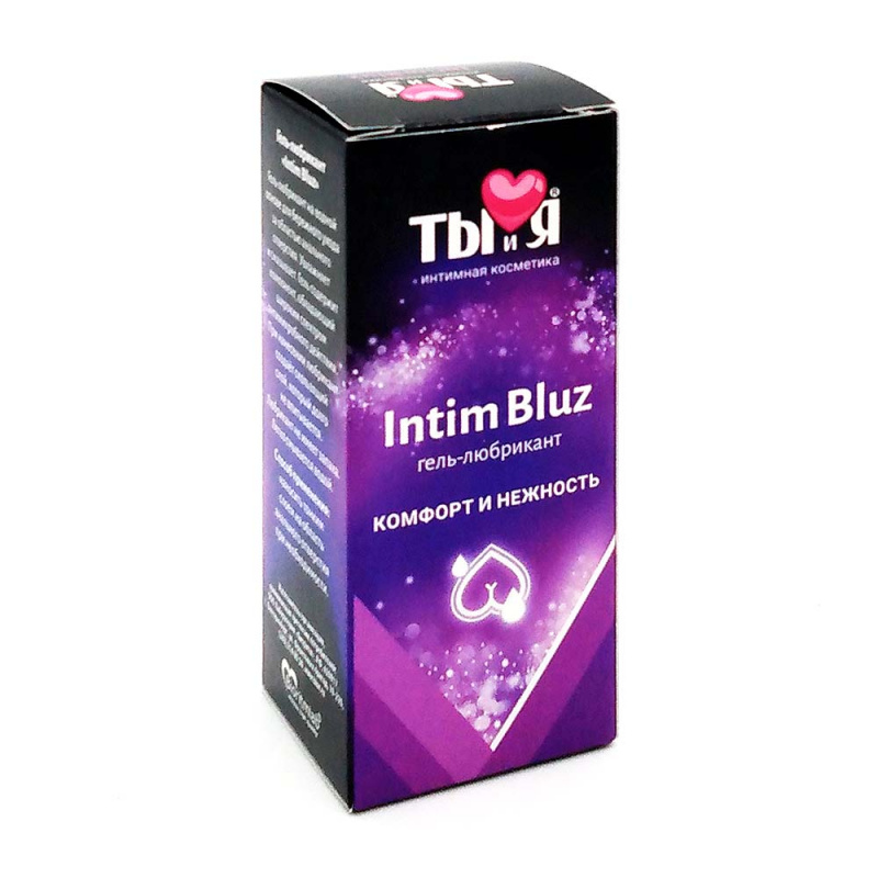 Серия Ты и Я Лубрикант Intim Bluz анальный, 25 гр