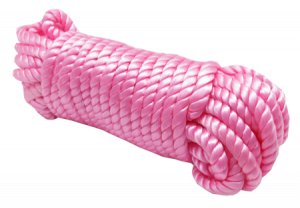 Веревка для Шибари (нейлон) розовая, 5м