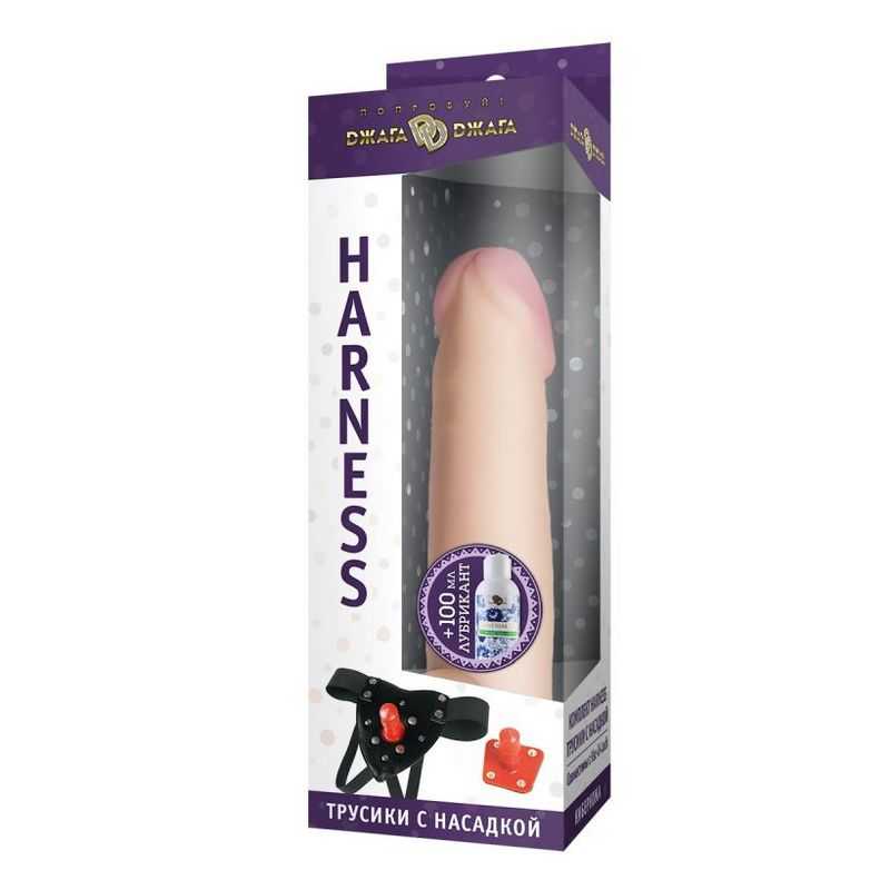 Трусики с насадкой-фаллоимитатором из киберкожи №56