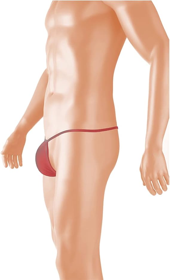 Трусы стринги мужские "Courage" красные