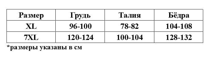 Plus Size Сорочка "Linda", черная