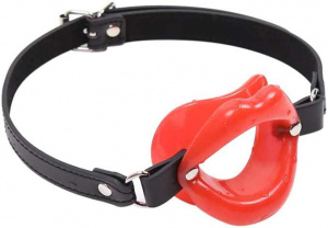 Кляп-расширитель для рта "Sponge ext" красный