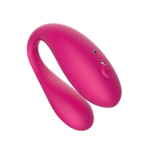 Парный вибромассажер TWIN Pink с управлением через приложение