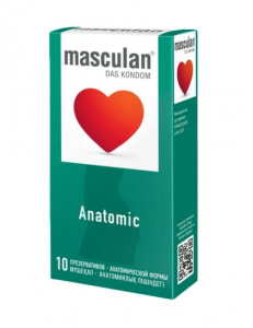 Masculan Anatomic, 10 шт