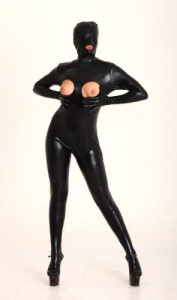 Комбинезон черный Matea, с доступом 