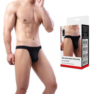 Трусы стринги мужские "Danny string" черные