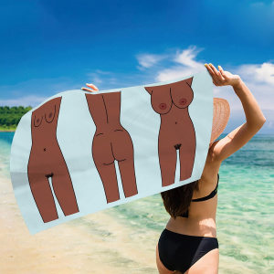 Коврик микрофибра "Смуглянка", 160*80 см