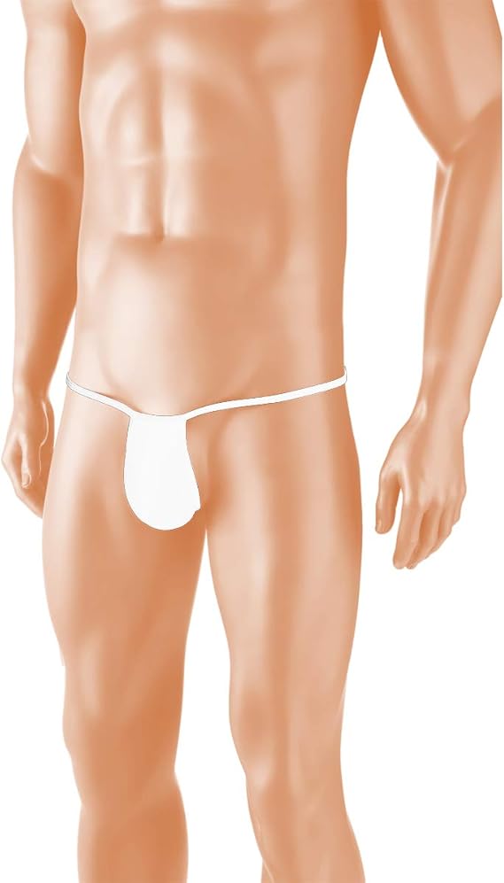 Трусы стринги мужские "Courage" белые