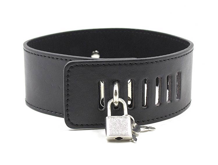 Ошейник с зажимами для сосков "Artistic"