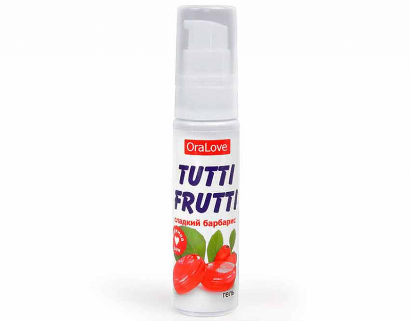 OraLove Лубрикант Tutti-Frutti сладкий барбарис, 30 гр