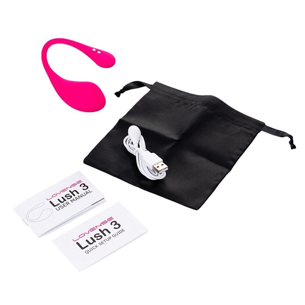 Виброяйцо LOVENSE Lush 3 с дистанционным управлением