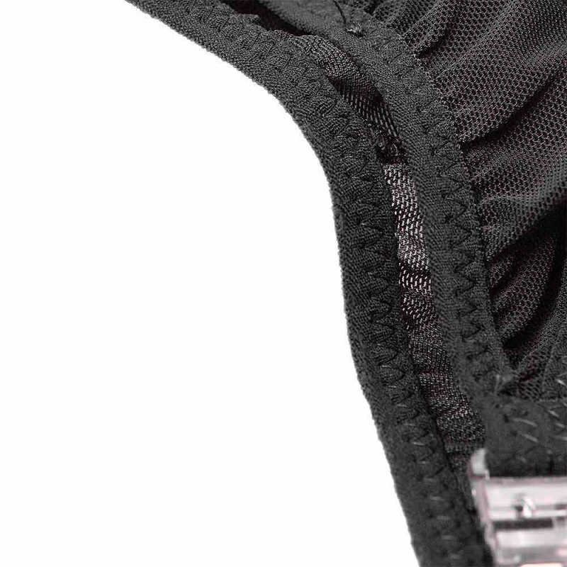 Трусы мужские стринги, черные