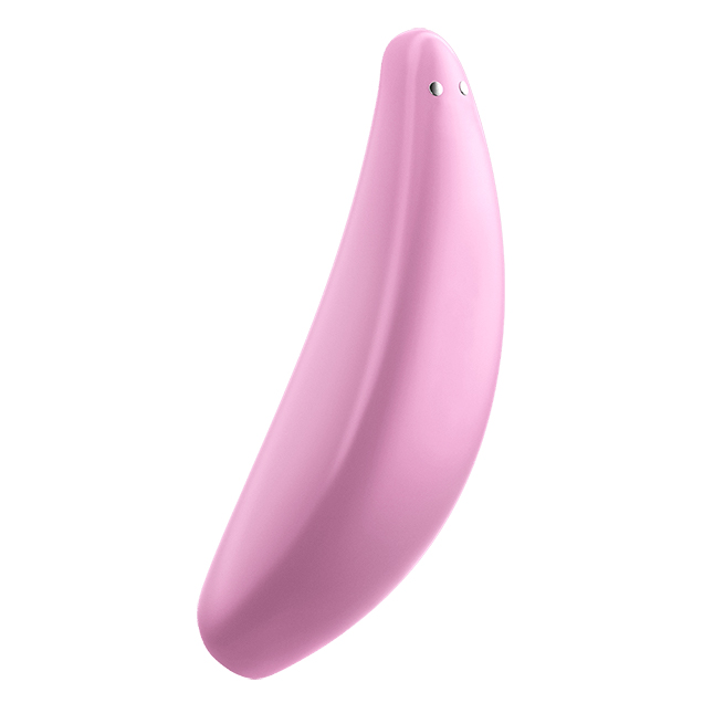 Satisfyer Вакуумно-волновой стимулятор Curvy 3+ с возможностью управления через приложение розовый