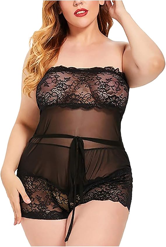 EroHot Eleganse Комбинезон кружевной "Cortny" черный EroHot Eleganse Комбинезон кружевной "Cortny" черный