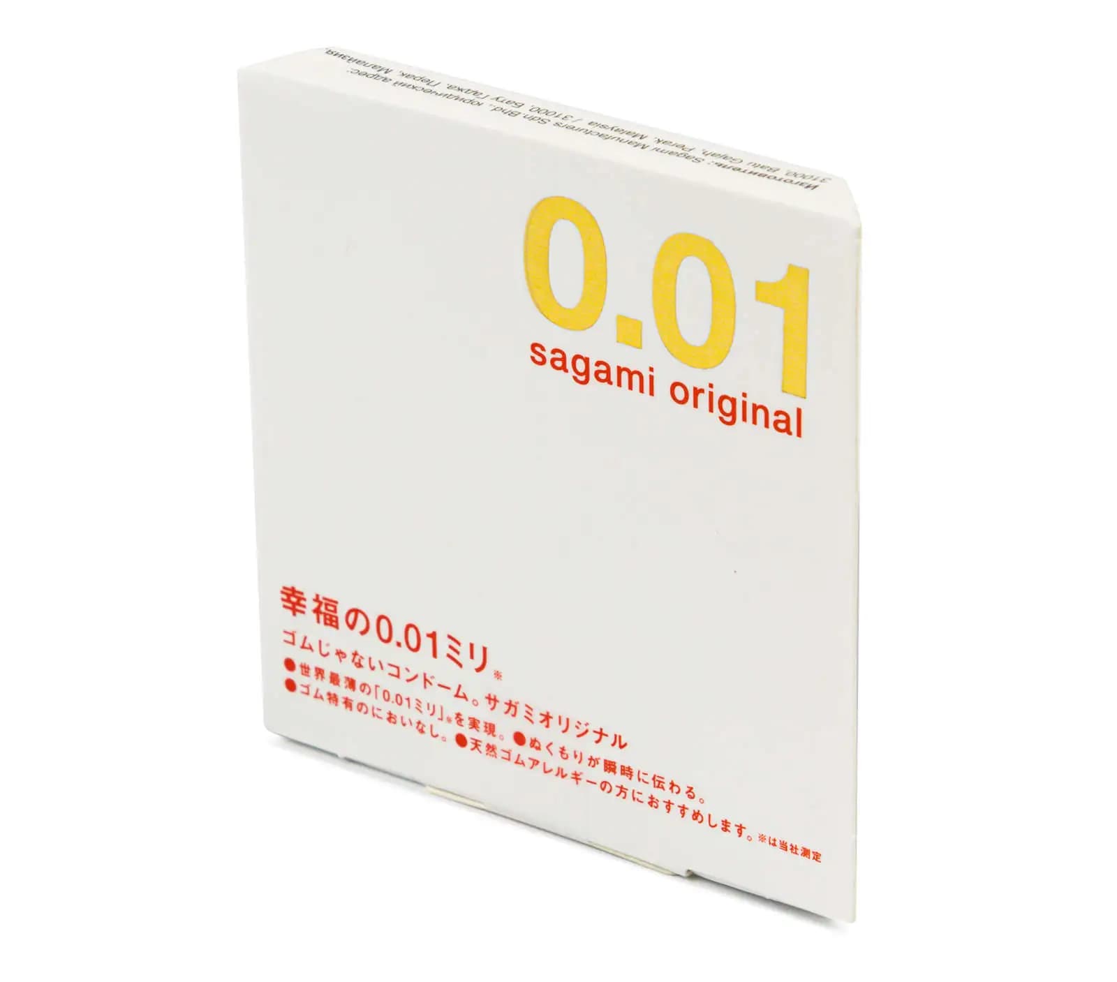 Sagami original 0.01, полиуретановые, 1 шт.