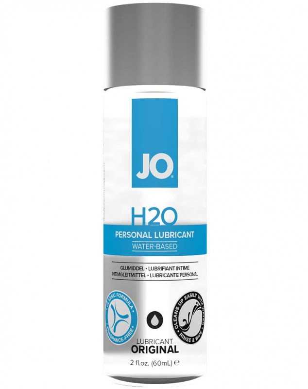 Лубрикант JO "Personal Lubricant H2O" на водной основе, 60 мл