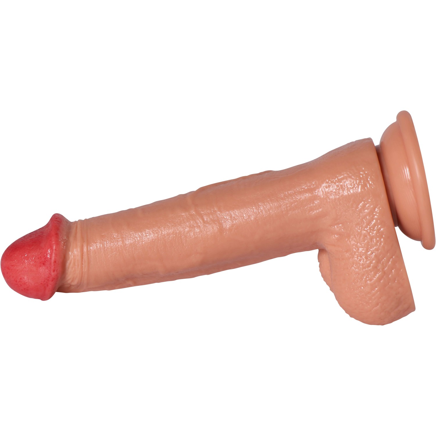Real Реалистичный фаллоимитатор с функцией вибрации с пультом ДУ, диаметр 4,5см