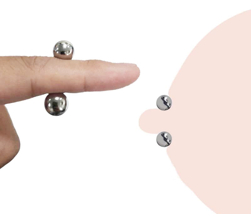 Зажимы для сосков магнитные