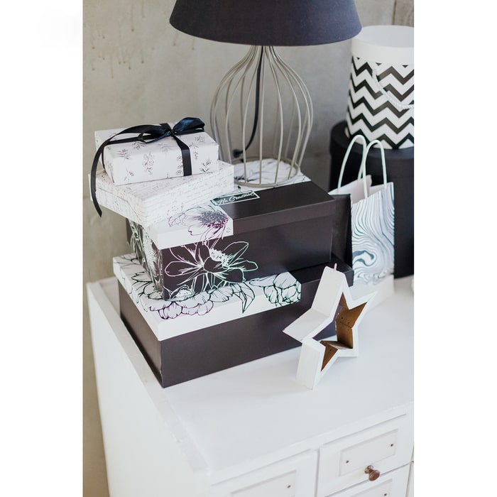 Коробка подарочная "На счастье", 28*18,5*12 см