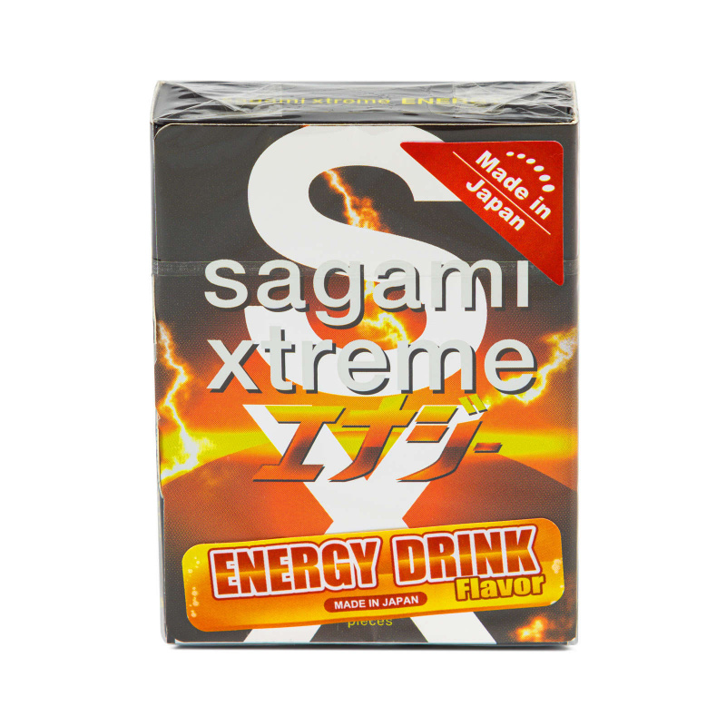 SAGAMI Xtreme Energy латекс, 3 шт 