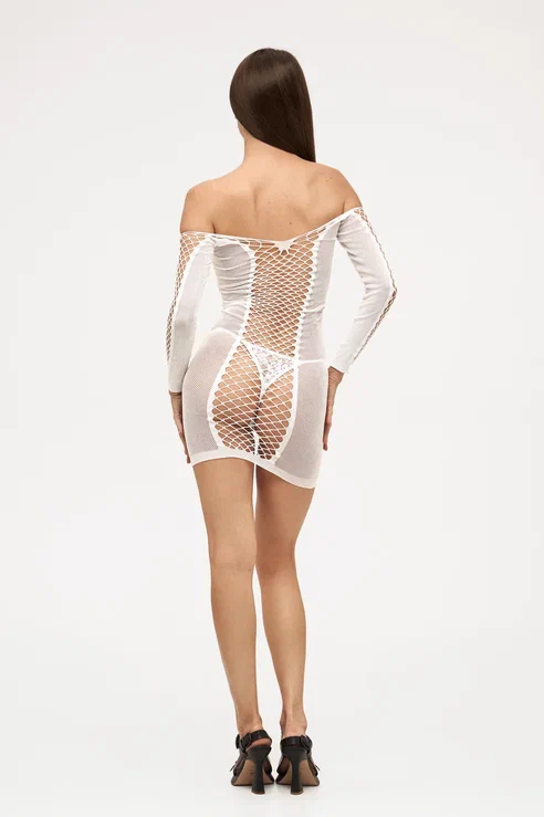 EroHot Glow Платье сетка Delika светящееся в темноте EroHot Glow Платье сетка Delika светящееся в темноте