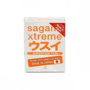 SAGAMI Xtreme 0.04. латекс, 3 шт 