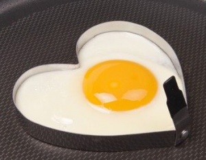 Форма для яичницы "Сердца", набор 2шт.