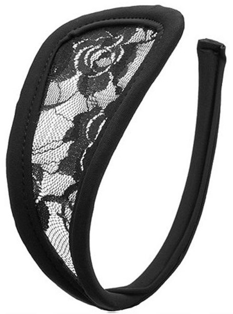 С-стринги "Кружево", черные