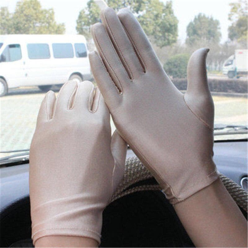 Перчатки атласные