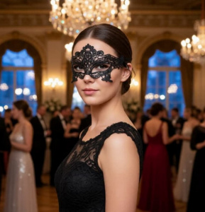 Маска кружевная "Психея"