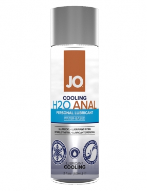 JO Анальный лубрикант H2O Anal Cool (охлаждающий, обезболивающий), 60мл