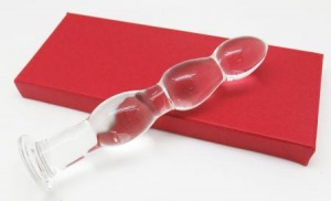 Фаллоимитатор стеклянный "Icicle"